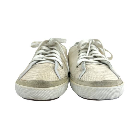 Coach (6.5) Elen Womens Cream Sneakers Shoes Well Worn Y2K - Picture 4 of 13